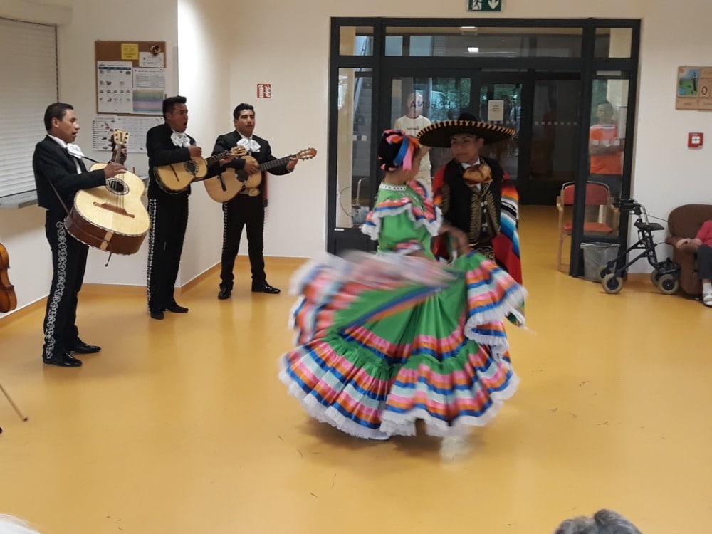 Mexický folklorní soubor Tierras Mexicanas v SeniorCentru Plzeň