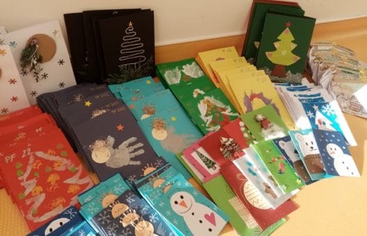 Vánoční přání od dětí pro klienty SeniorCentra Plzeň