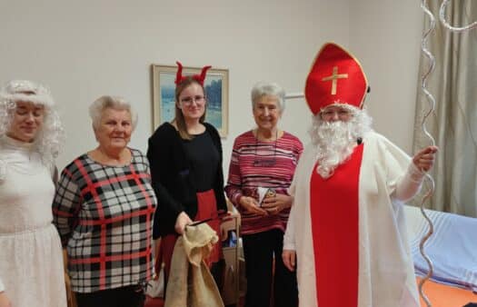 Mikulášská nadílka v SeniorCentru Plzeň