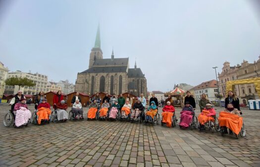 Návštěva Havelských trhů s klienty SeniorCentra Plzeň