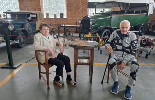 Výlet do Muzea veteránů v Plzni s našimi klienty