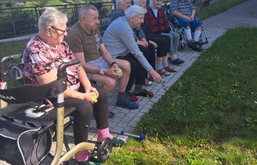 Turnaj Pétanque v našem domově